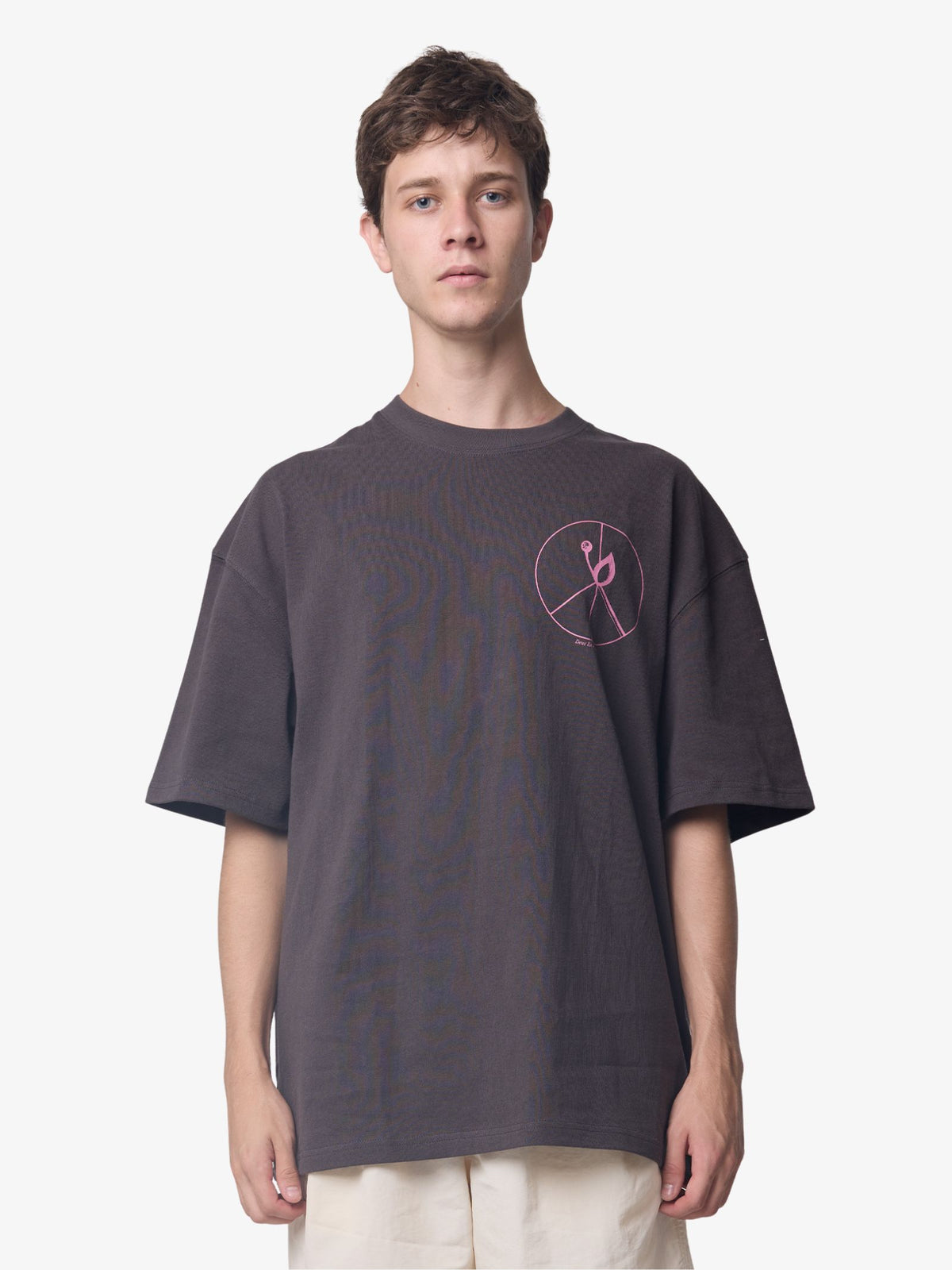 Deus Matchstick Tee | Anthracite