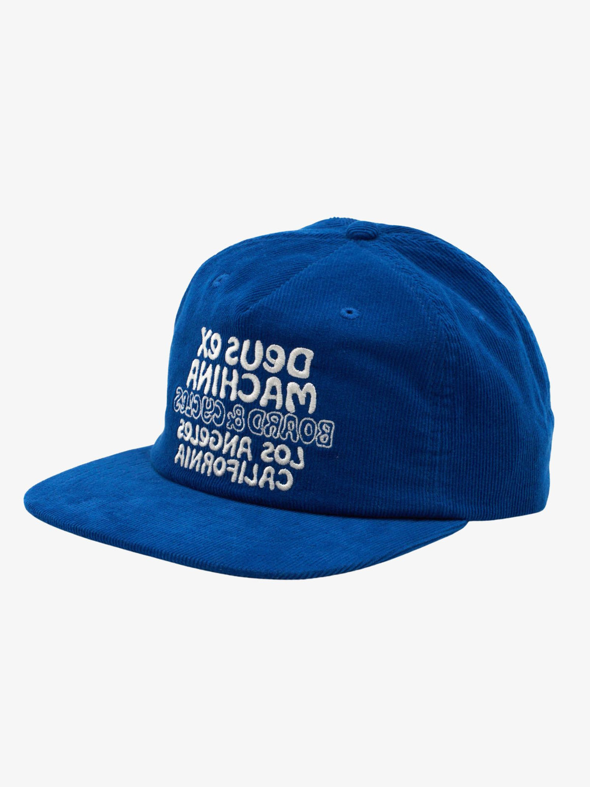 Deus Squeak Cord Cap | Cobalt