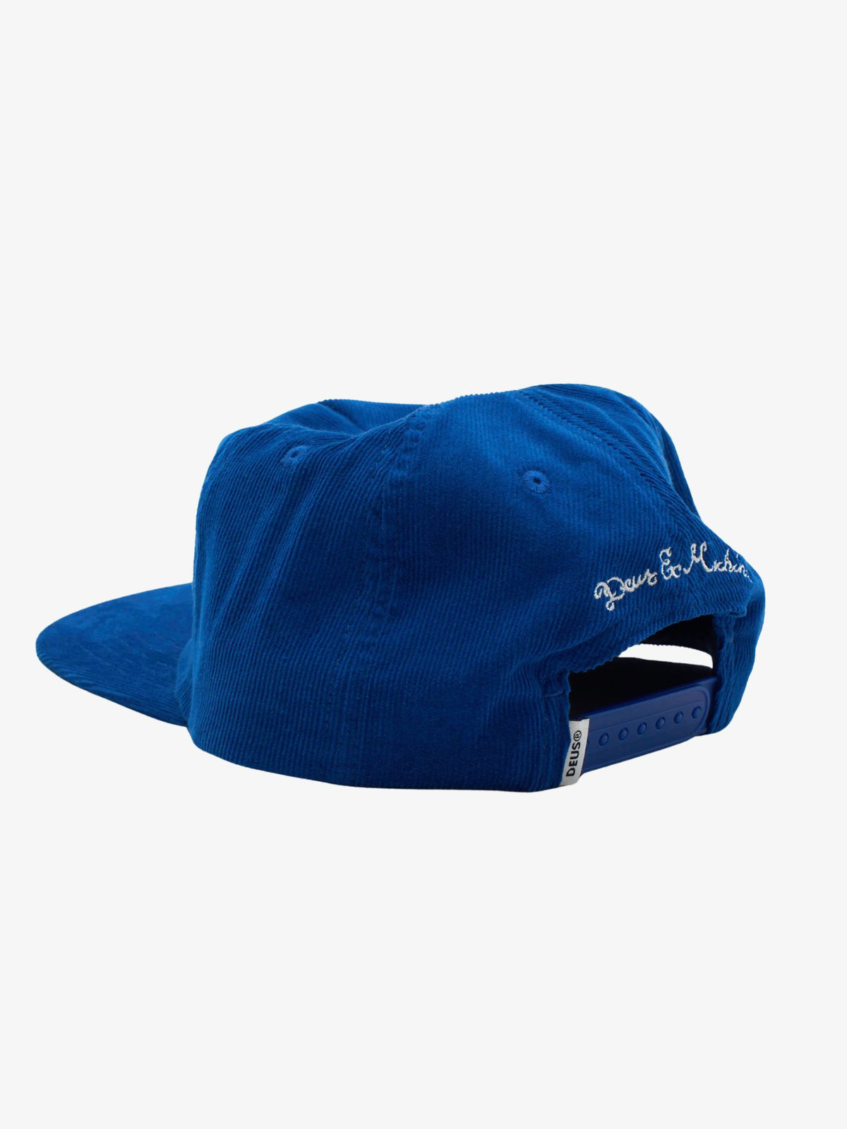 Deus Squeak Cord Cap | Cobalt