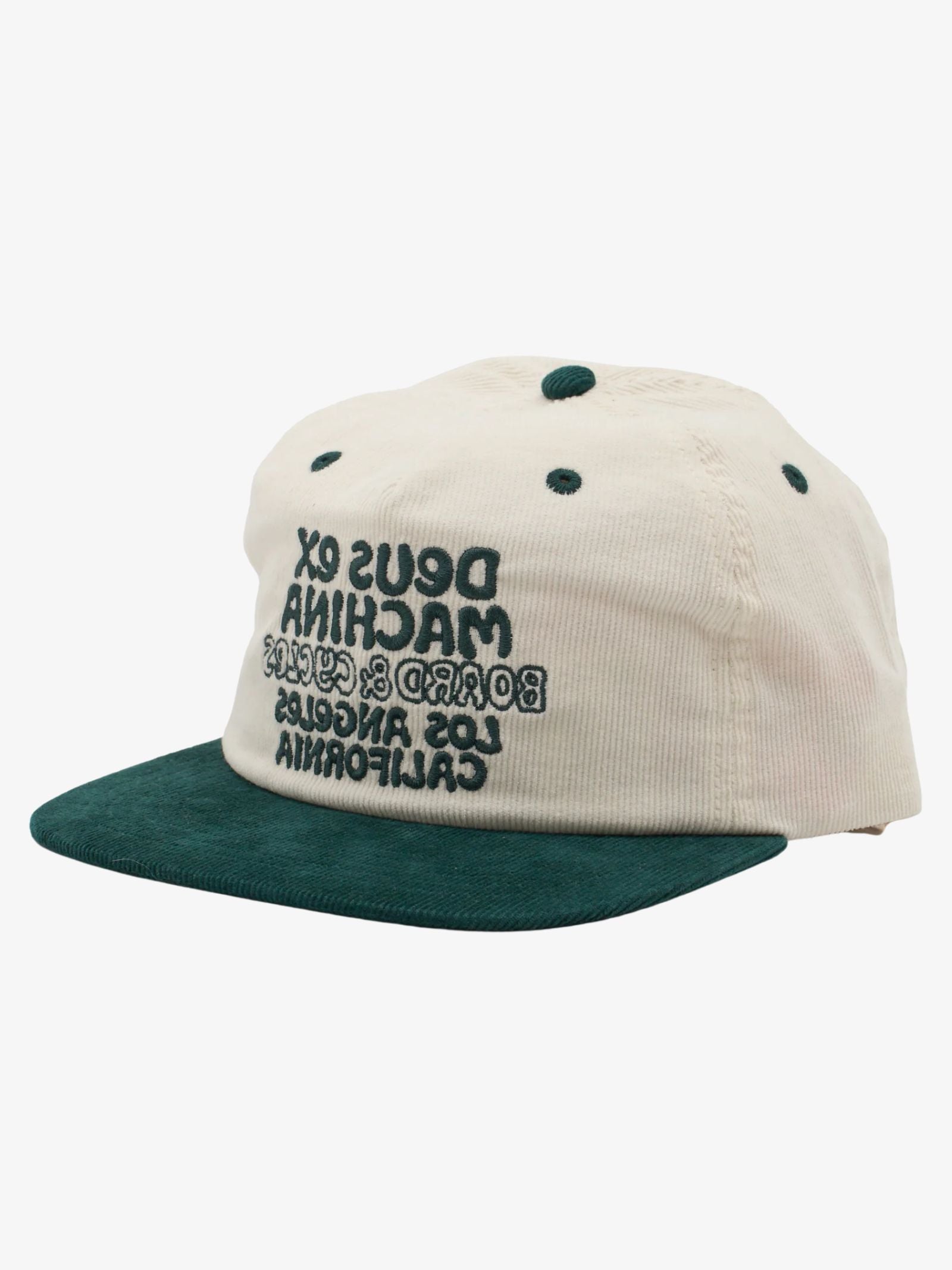 Deus Squeak Cord Cap Bright - Vintage White Vintage White