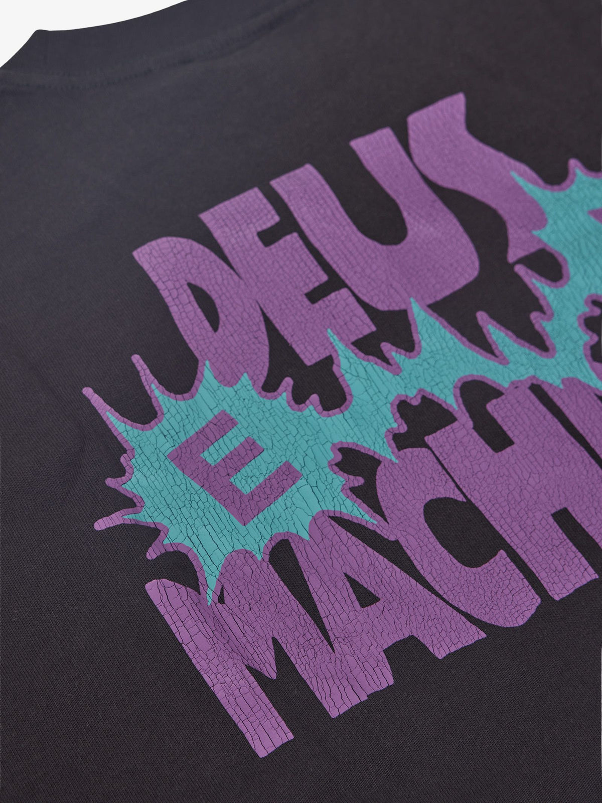 Deus Zzap Tee | Anthracite
