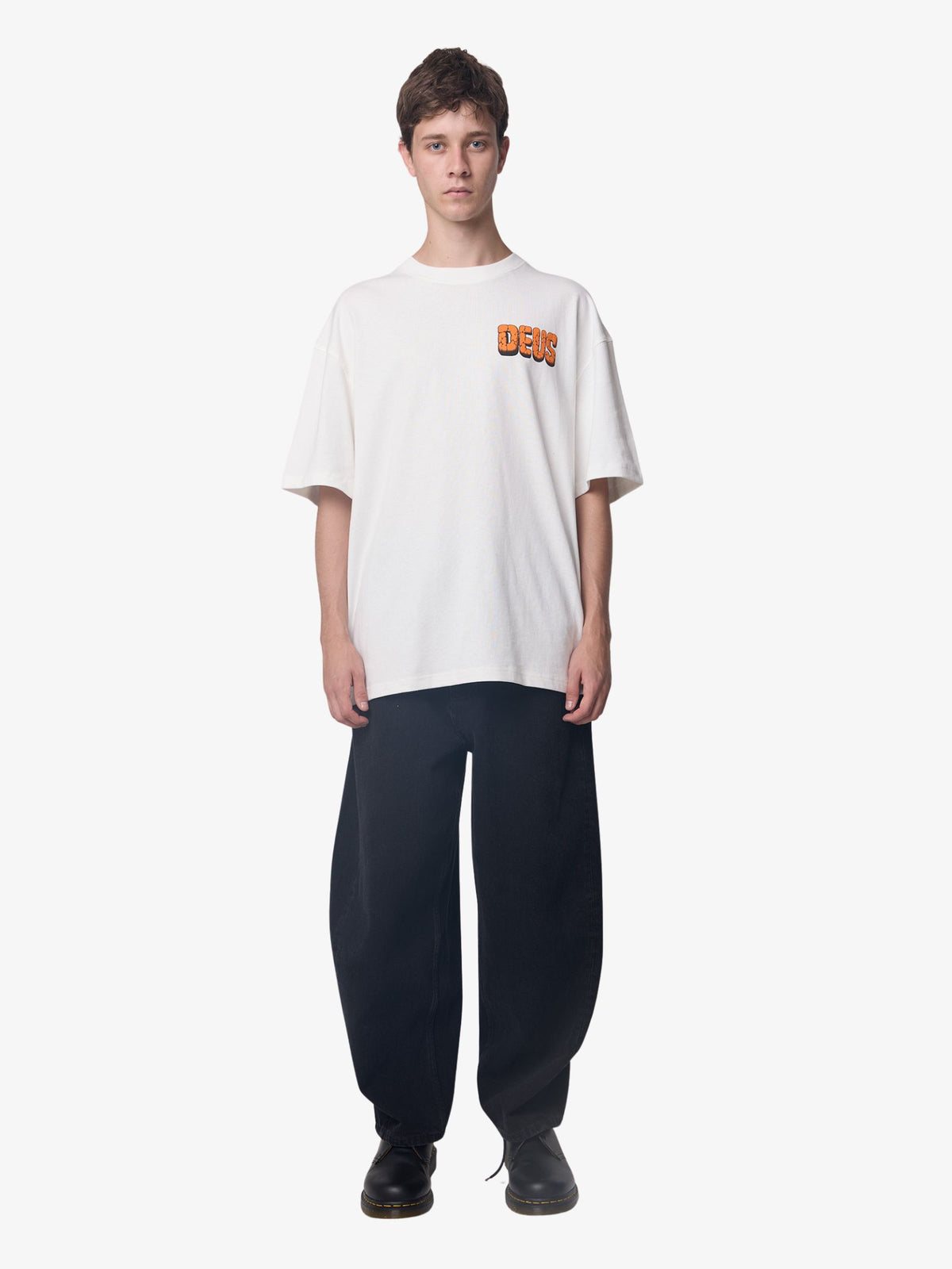 Deus Primitive Fuel Tee | Vintage White