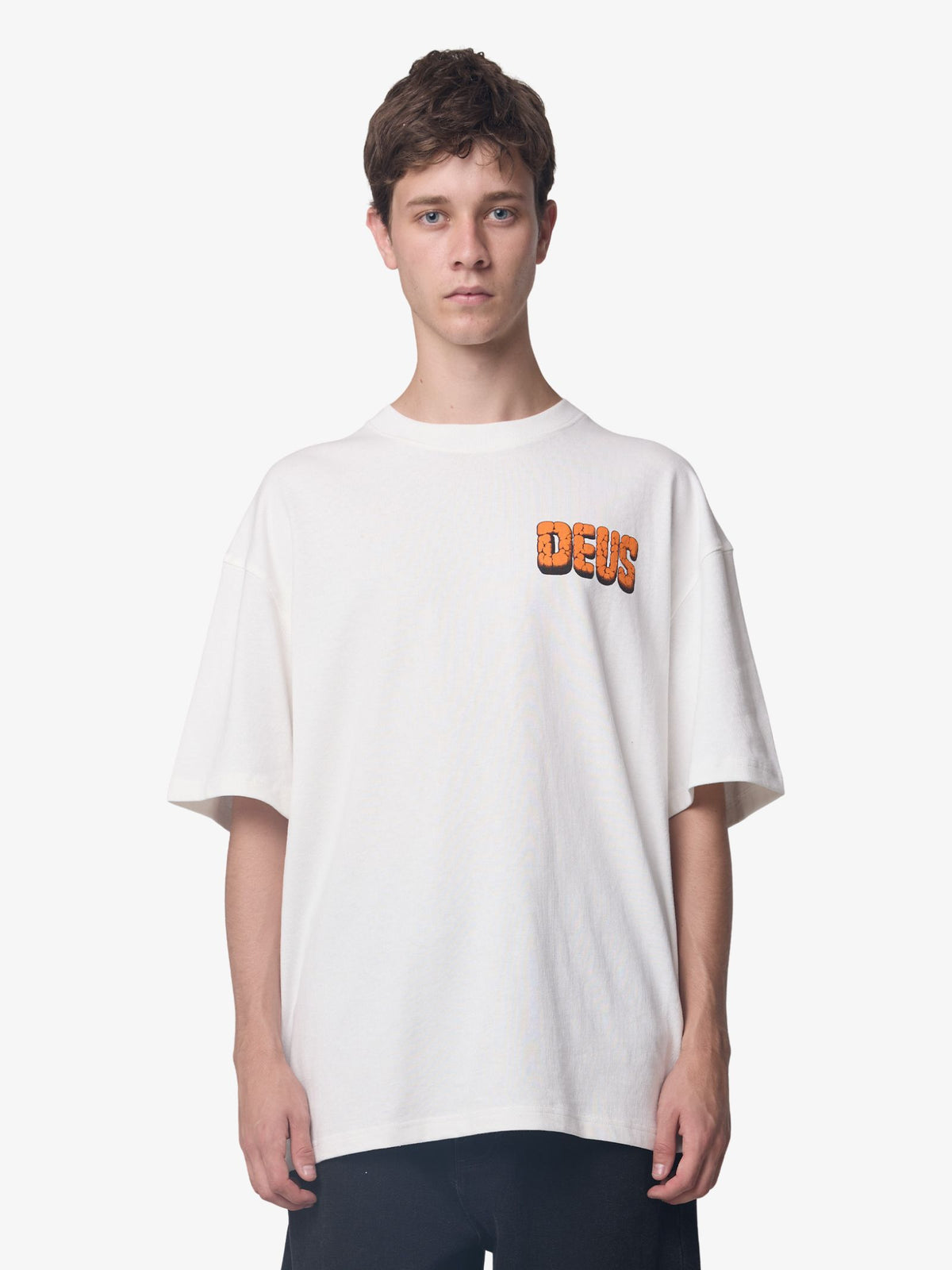 Deus Primitive Fuel Tee | Vintage White