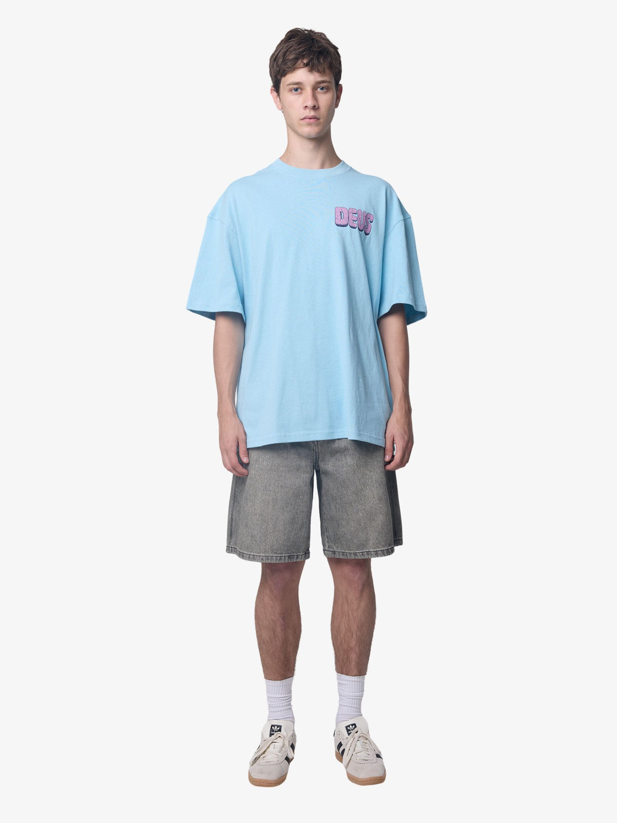 Deus Primitive Fuel Tee | Sky Blue