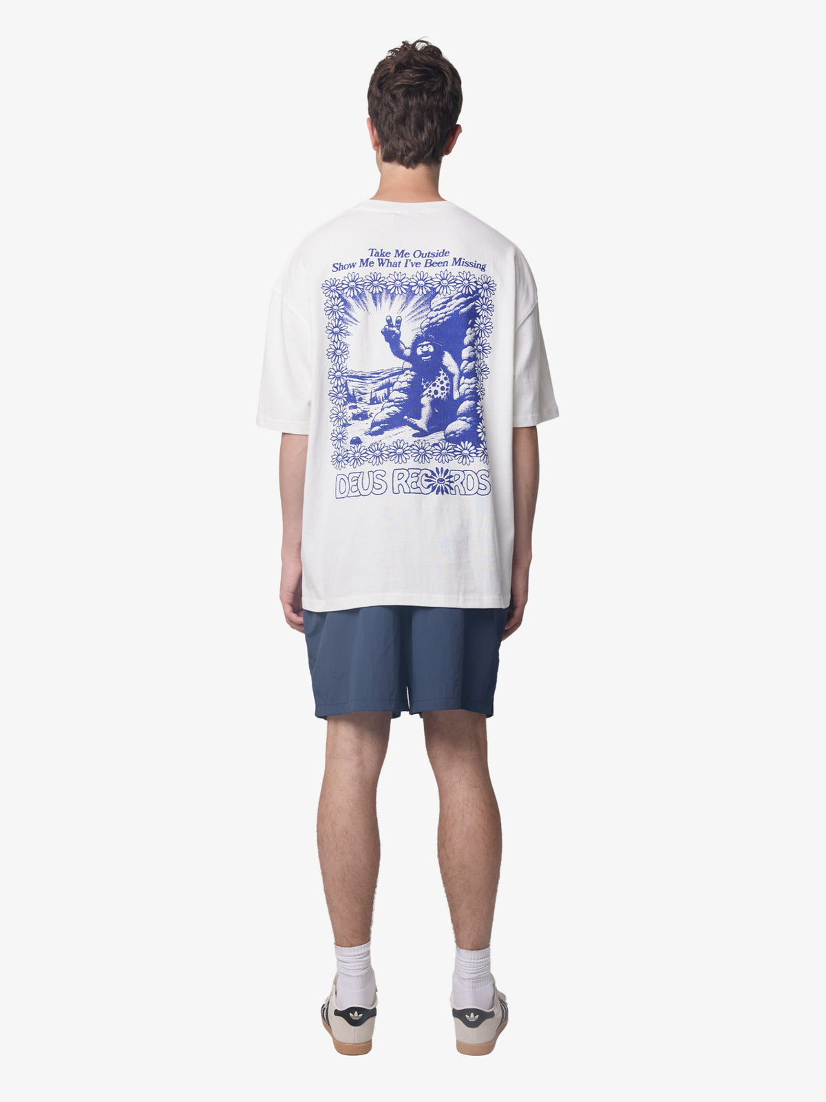 Deus Big World Tee | Vintage White