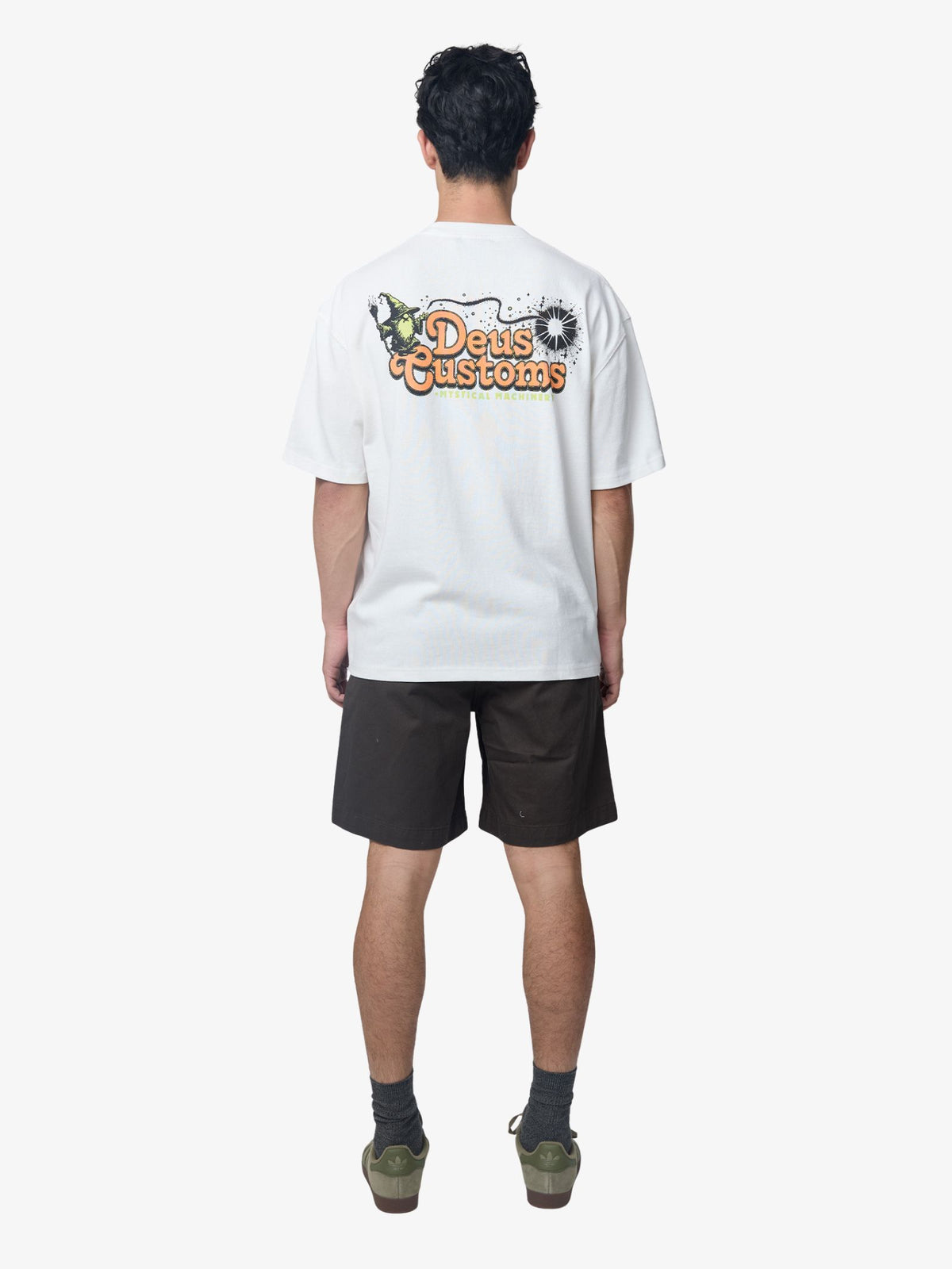 Deus Mystical Machine Tee | Vintage White