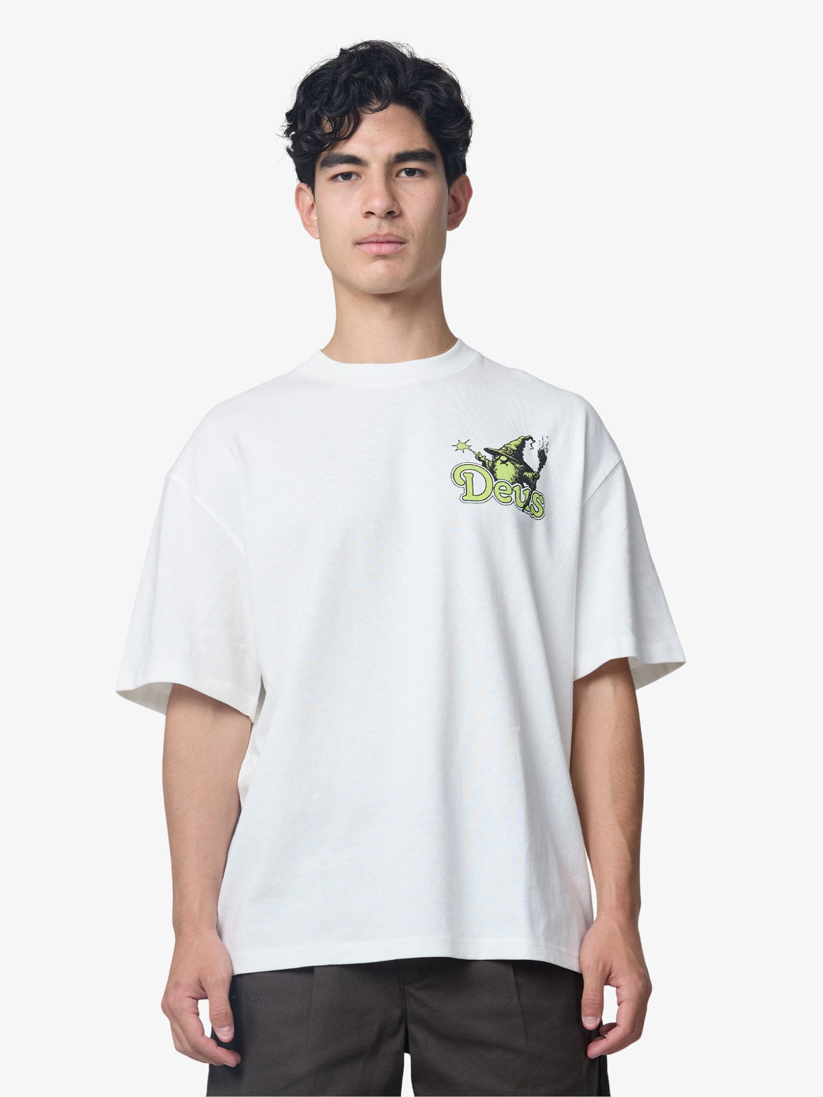 Deus Mystical Machine Tee | Vintage White