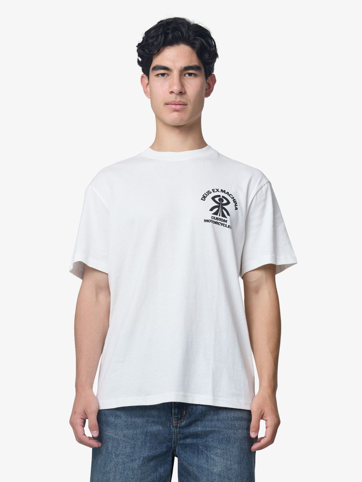 Deus Eyes On The Prize Tee | Vintage White