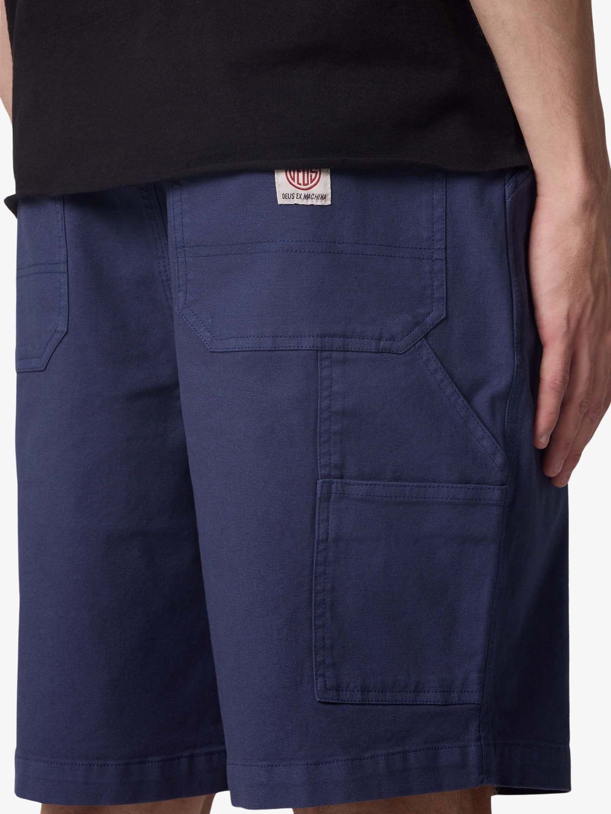 Deus Big Fella Overdye Shorts | Indigo