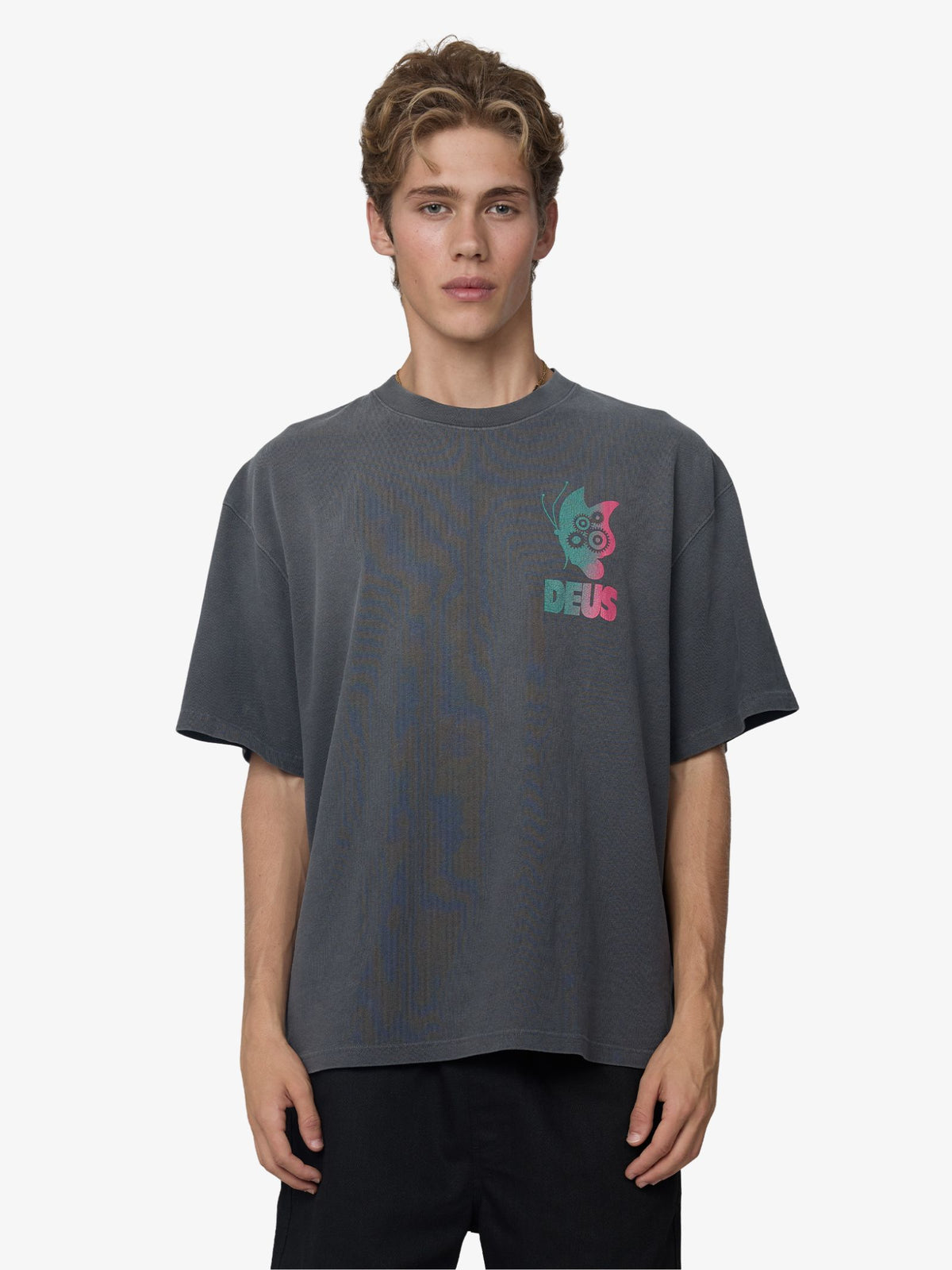 Deus Danziq Queen Tee | Anthracite