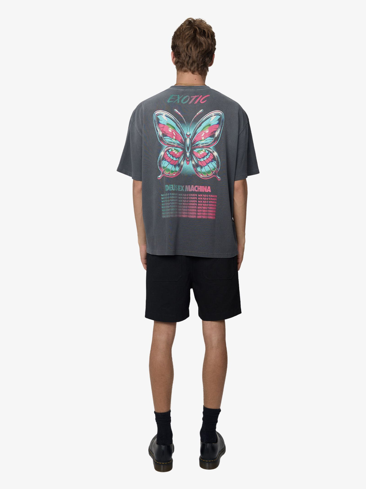 Deus Danziq Queen Tee | Anthracite