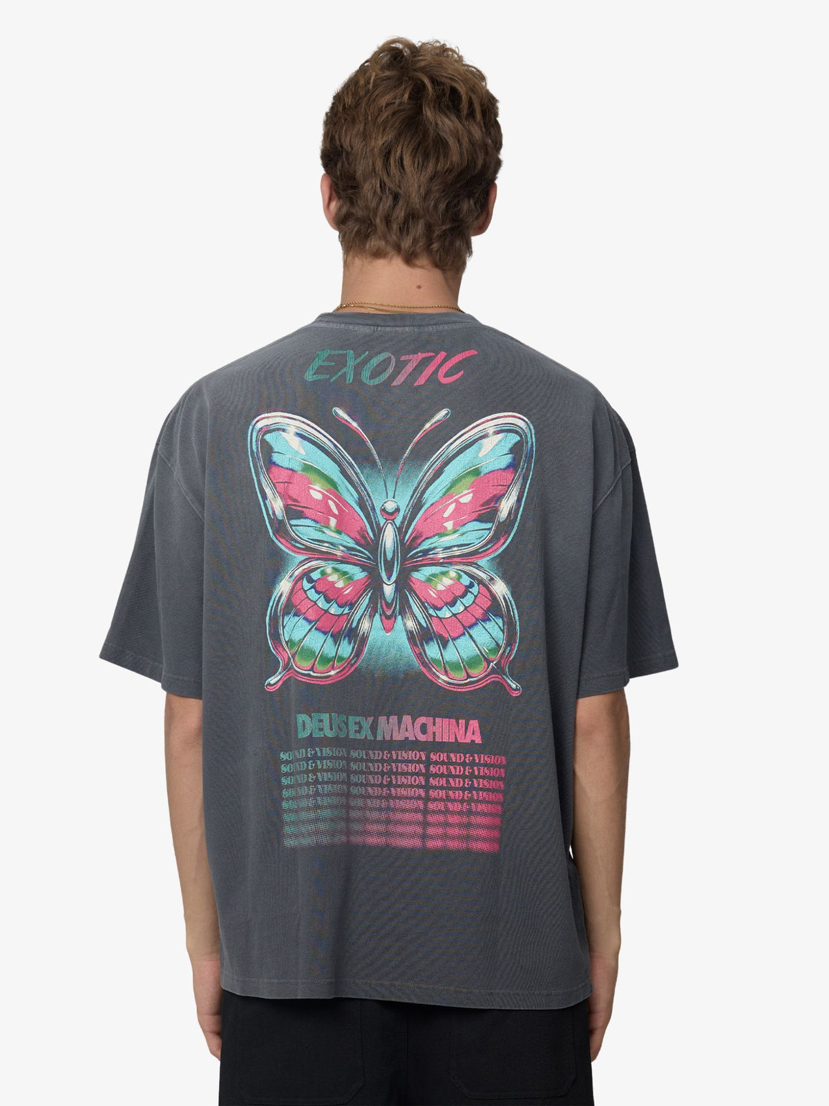 Deus Danziq Queen Tee | Anthracite