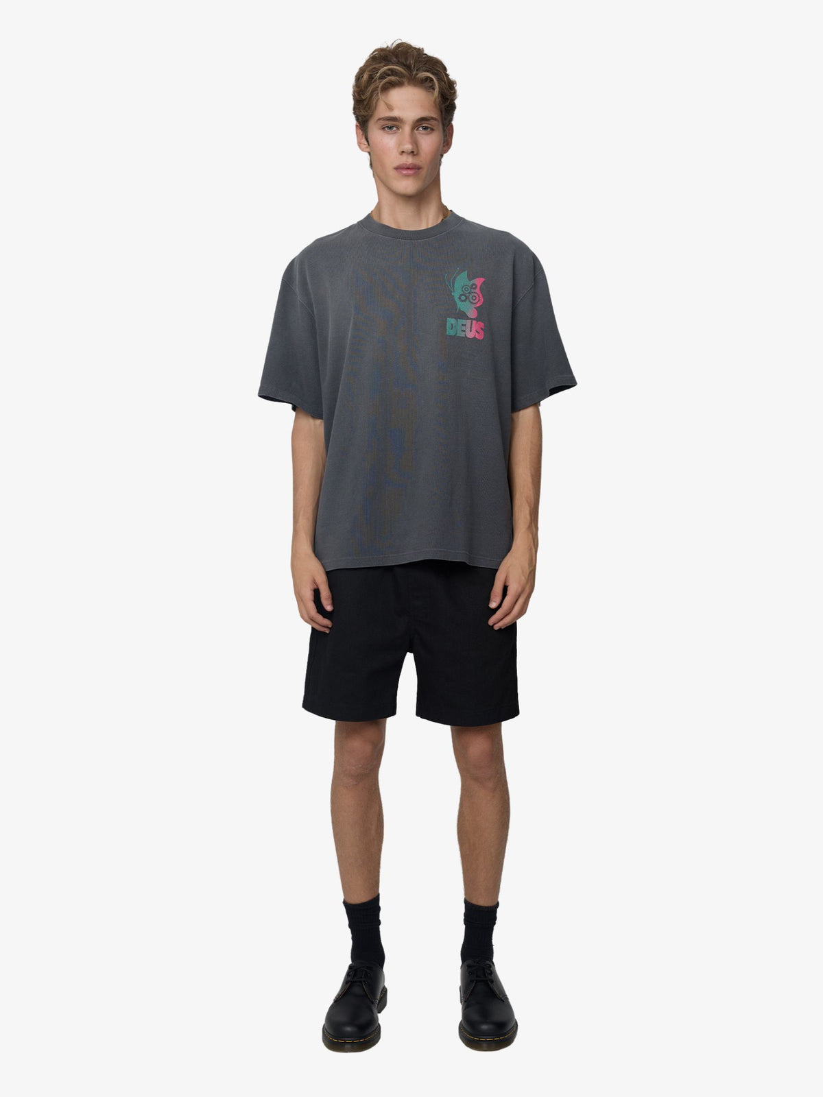 Deus Danziq Queen Tee | Anthracite