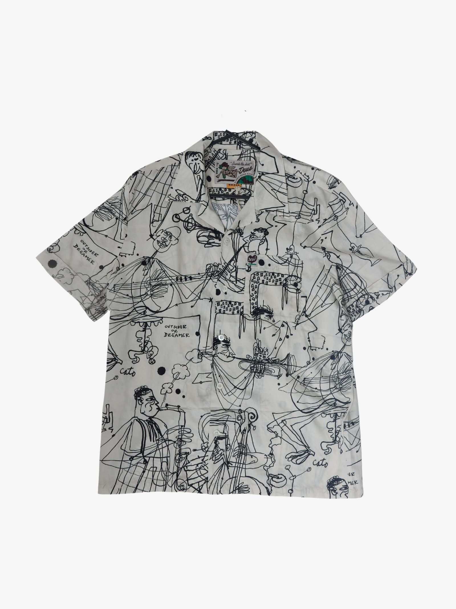 Deus R.G. Cato Shirt Bone | Glue Store