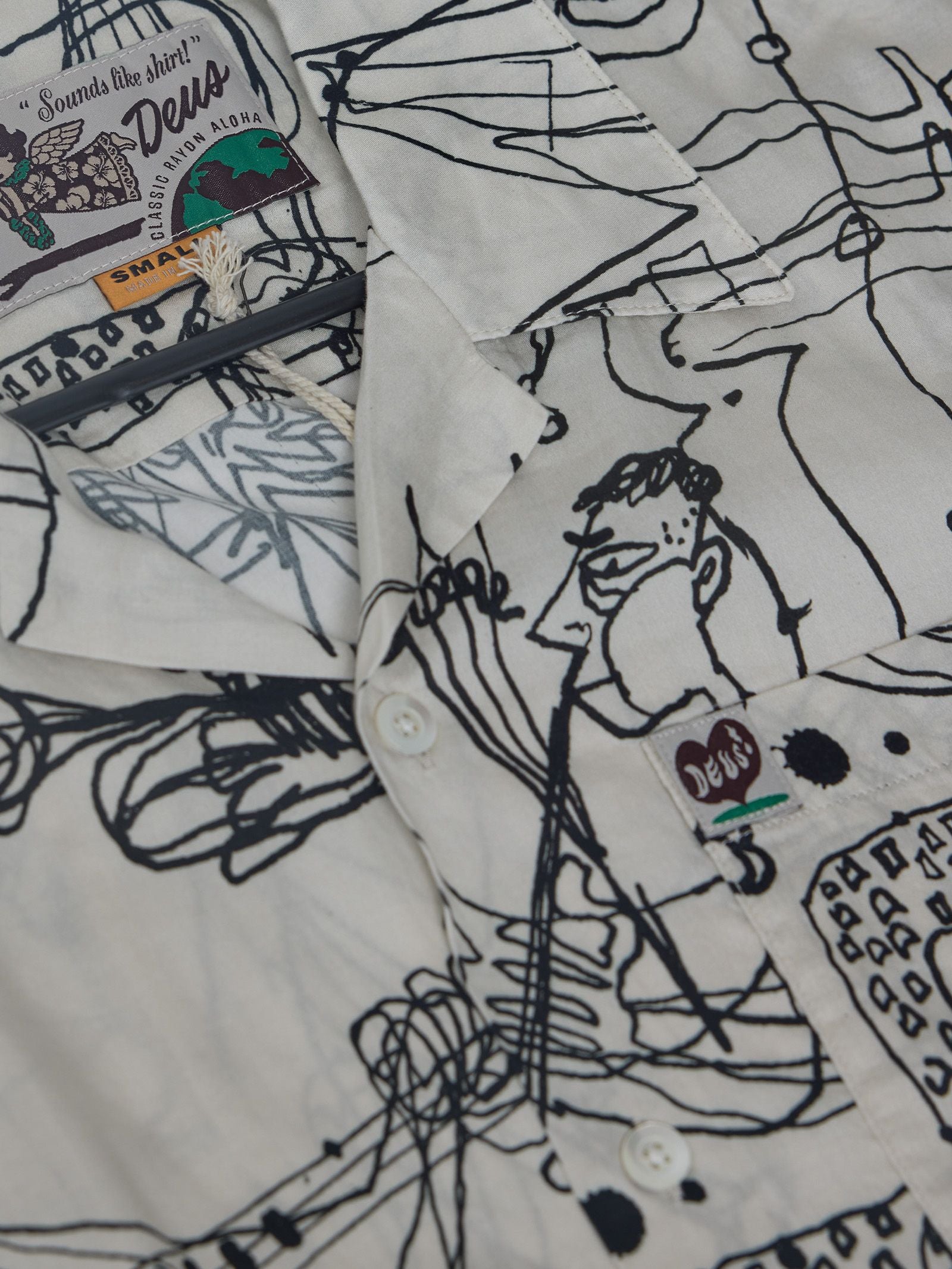 Deus R.G. Cato Shirt Bone | Glue Store