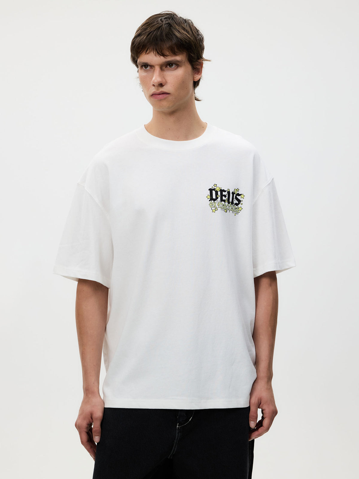 Deus Cool World Tee | Vintage White