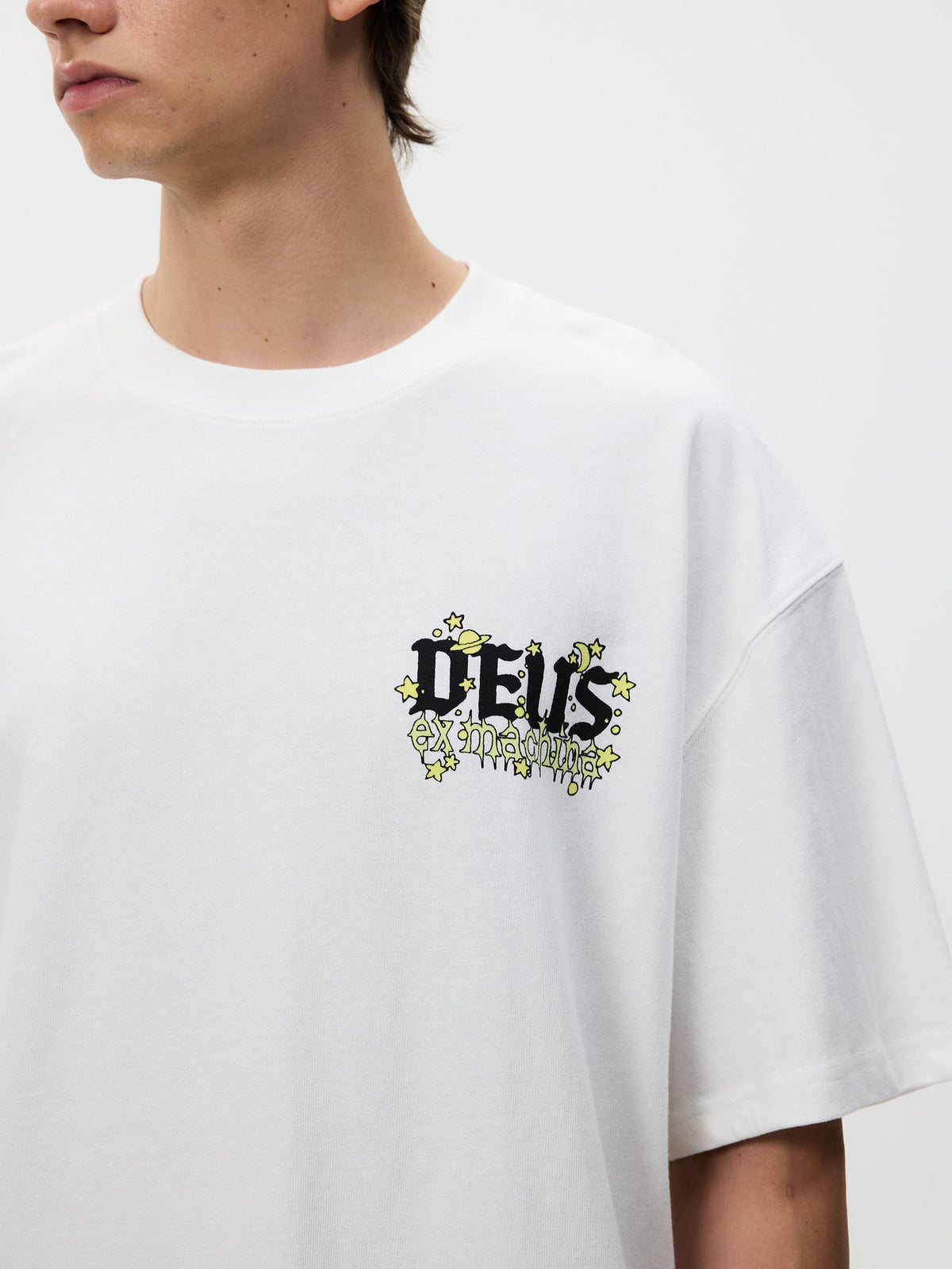 Deus Cool World Tee | Vintage White