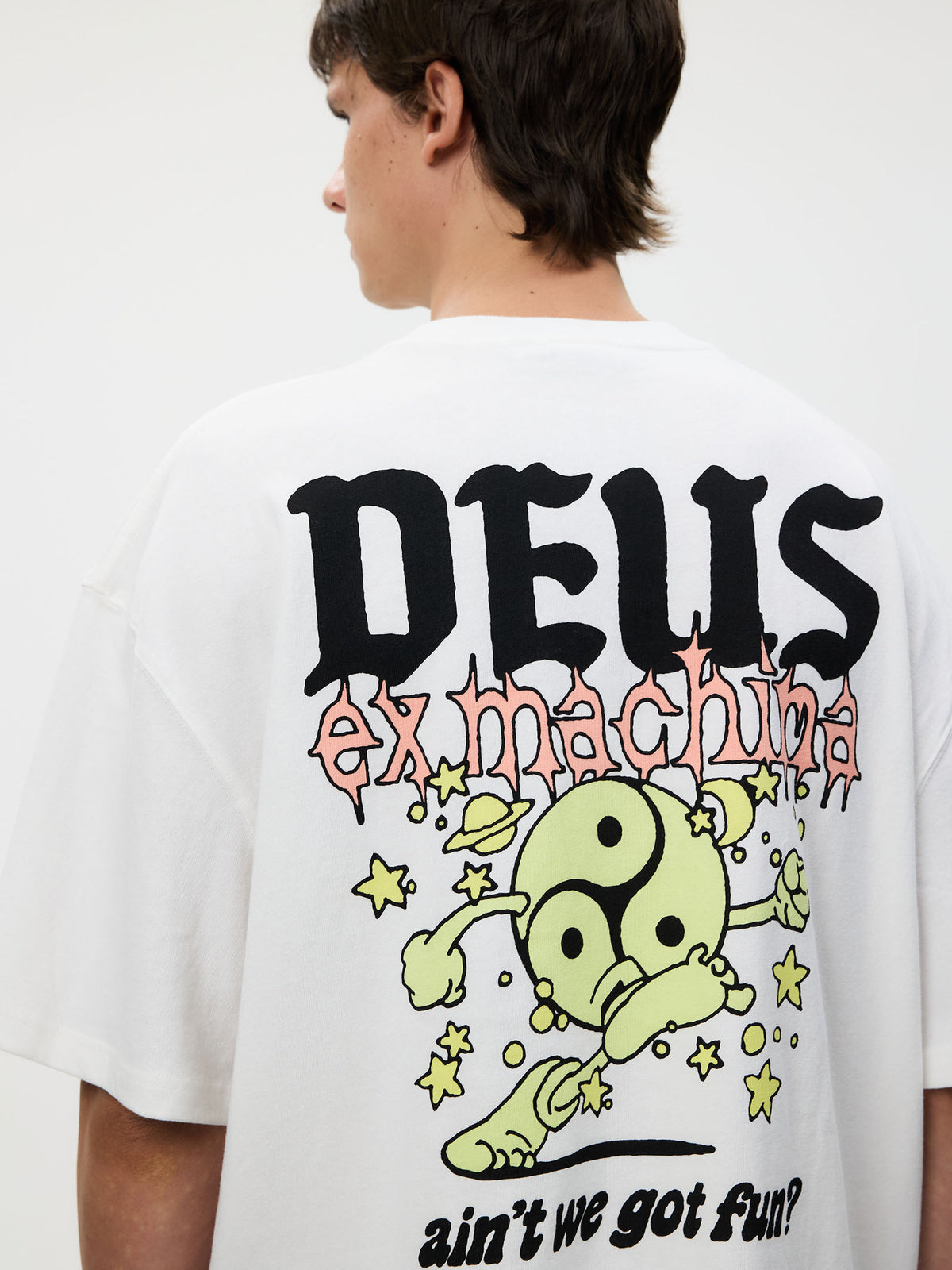Deus Cool World Tee | Vintage White