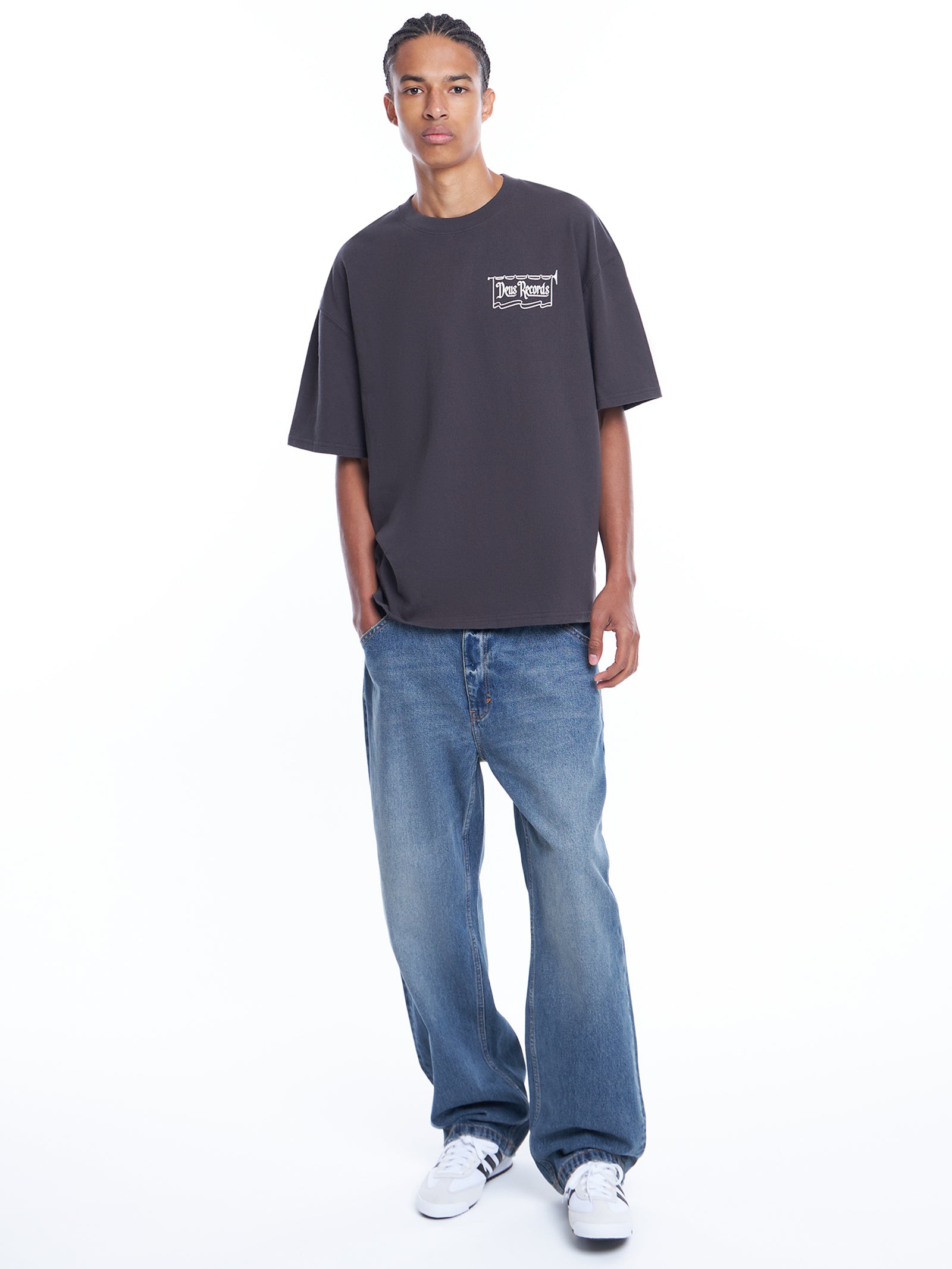 Deus Morphine T-Shirt Anthracite | Glue Store