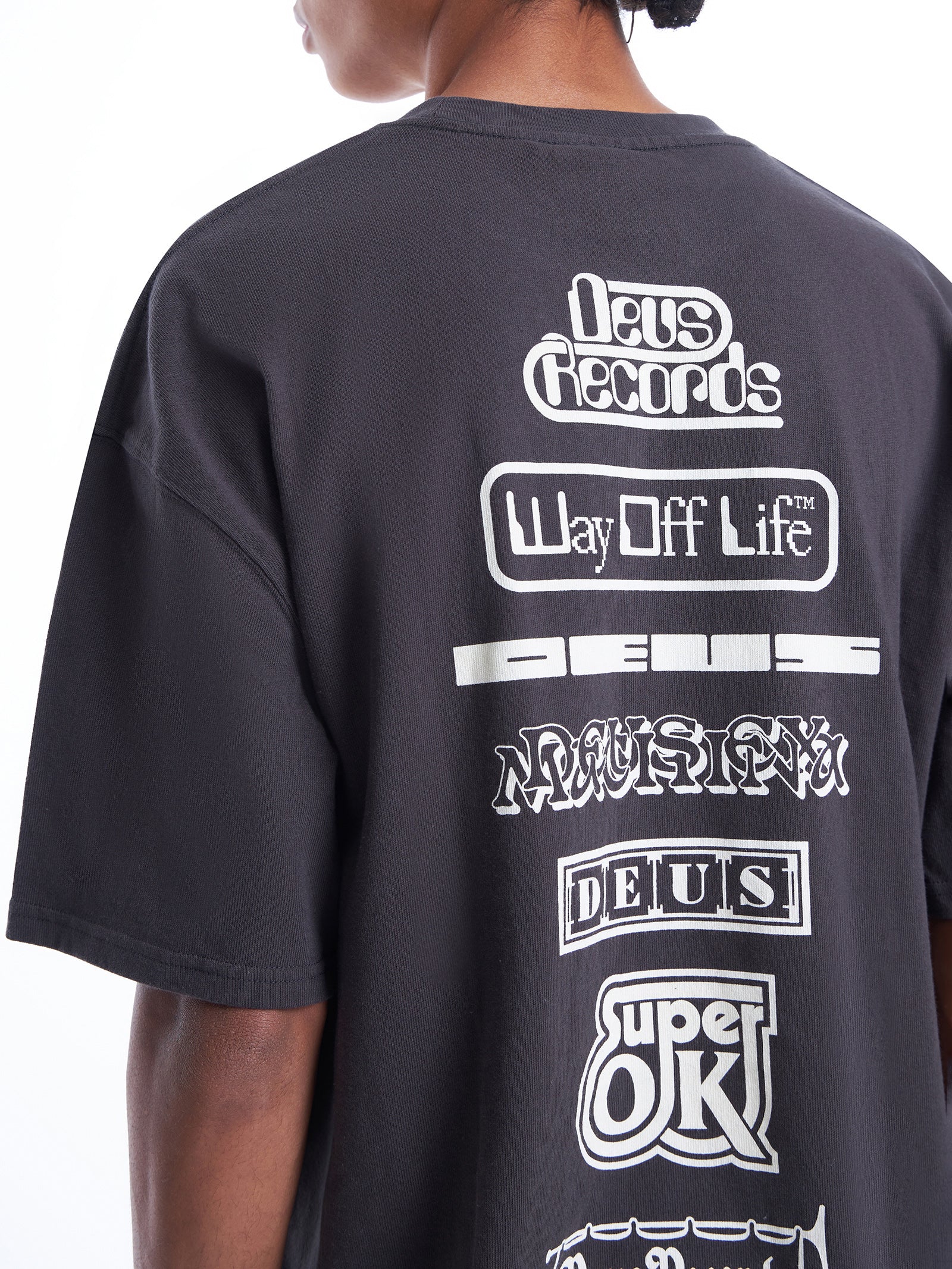 Deus Morphine T-Shirt Anthracite | Glue Store