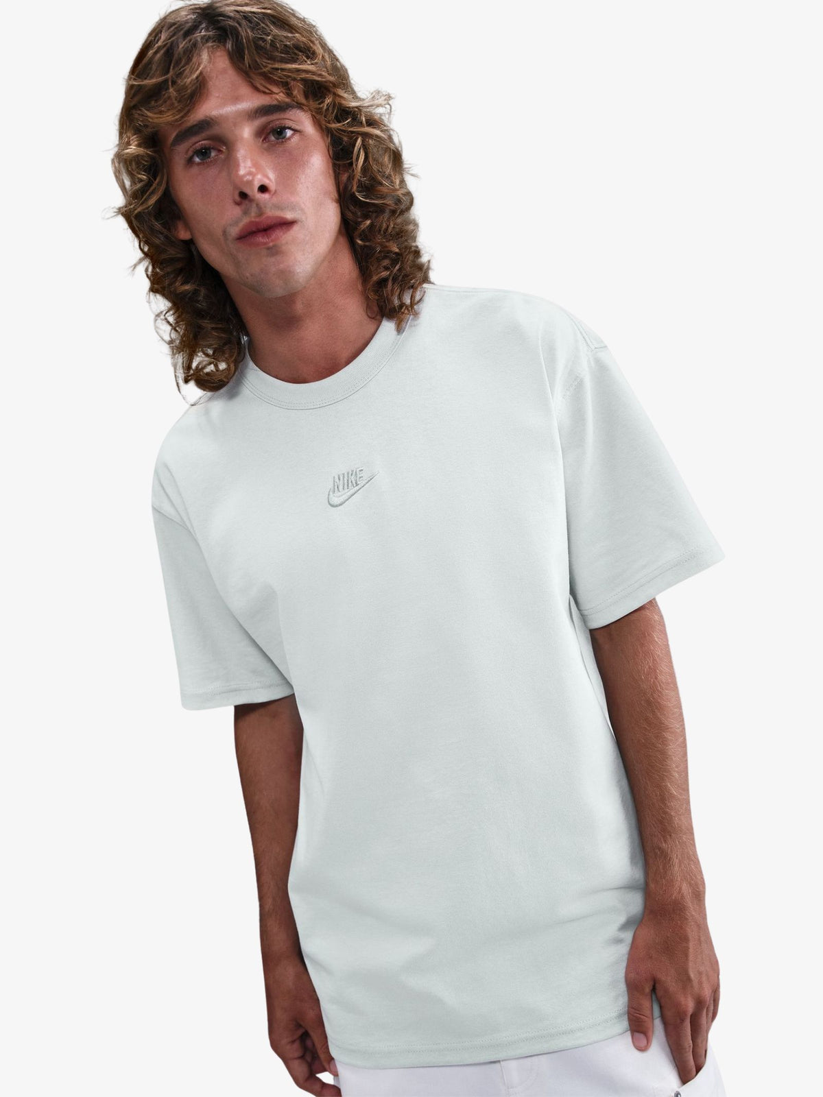 Nike Men's Nsw Premium Essential T-Shirt | Light Silver