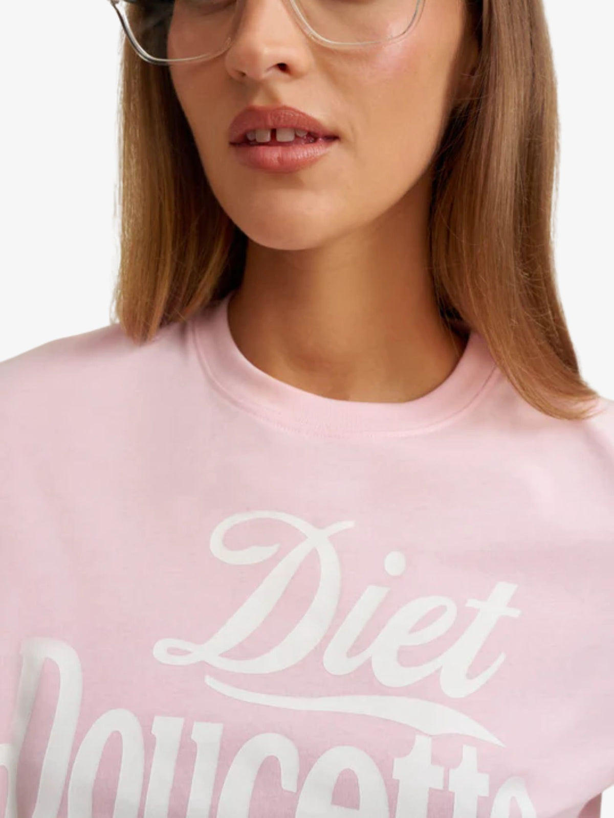 Doucette Diet Doucette Baby Tee | Pink