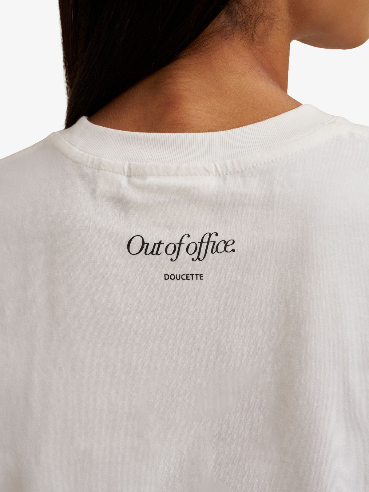 Doucette Ooo Baby Tee | Ivory