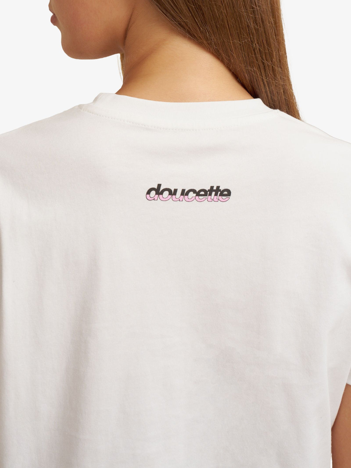 Doucette Bouquet Of Blooms Baby Tee | Ivory