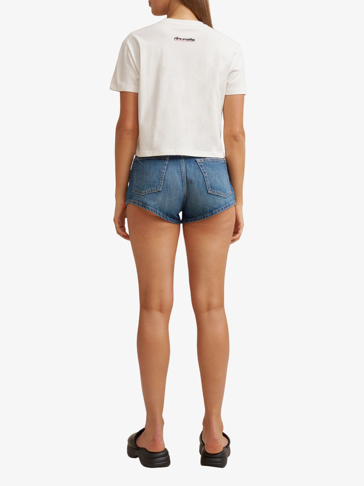 Doucette Bouquet Of Blooms Baby Tee | Ivory