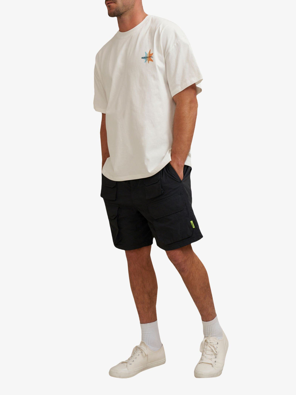 Doucette Unisex Museum Box Tee | Ivory