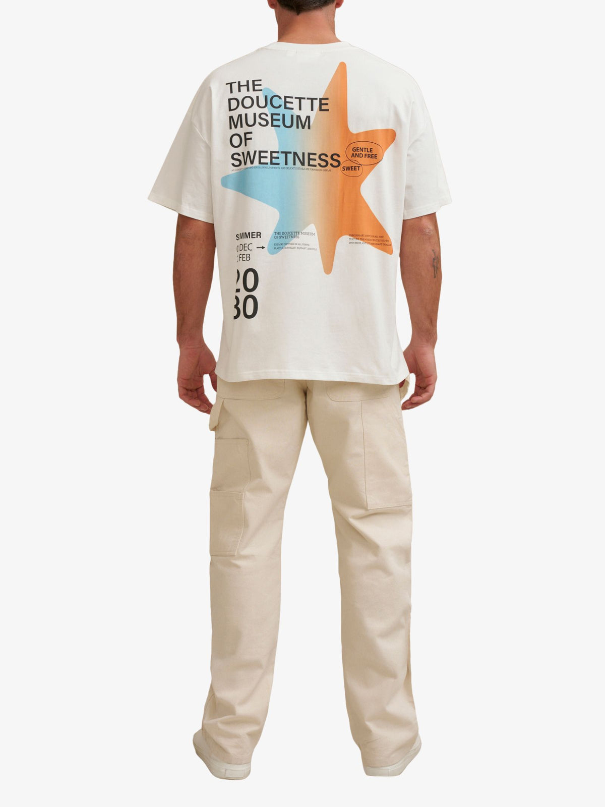 Doucette Unisex Museum Box Tee | Ivory