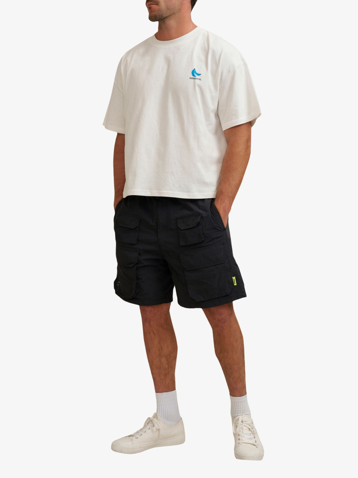 Doucette Unisex Bananas Compact Tee | Ivory