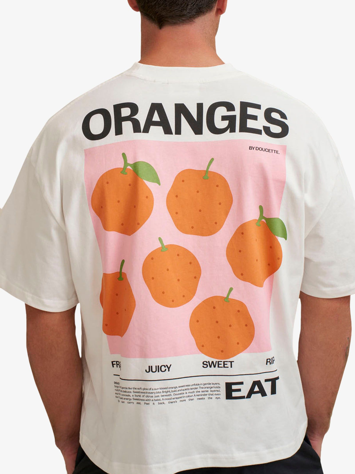Doucette Unisex Sweet & Ripe Compact Tee | Ivory
