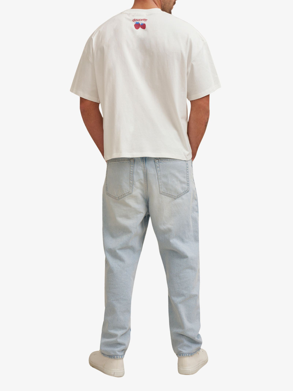 Doucette Unisex Live Sweet Compact Tee | Ivory