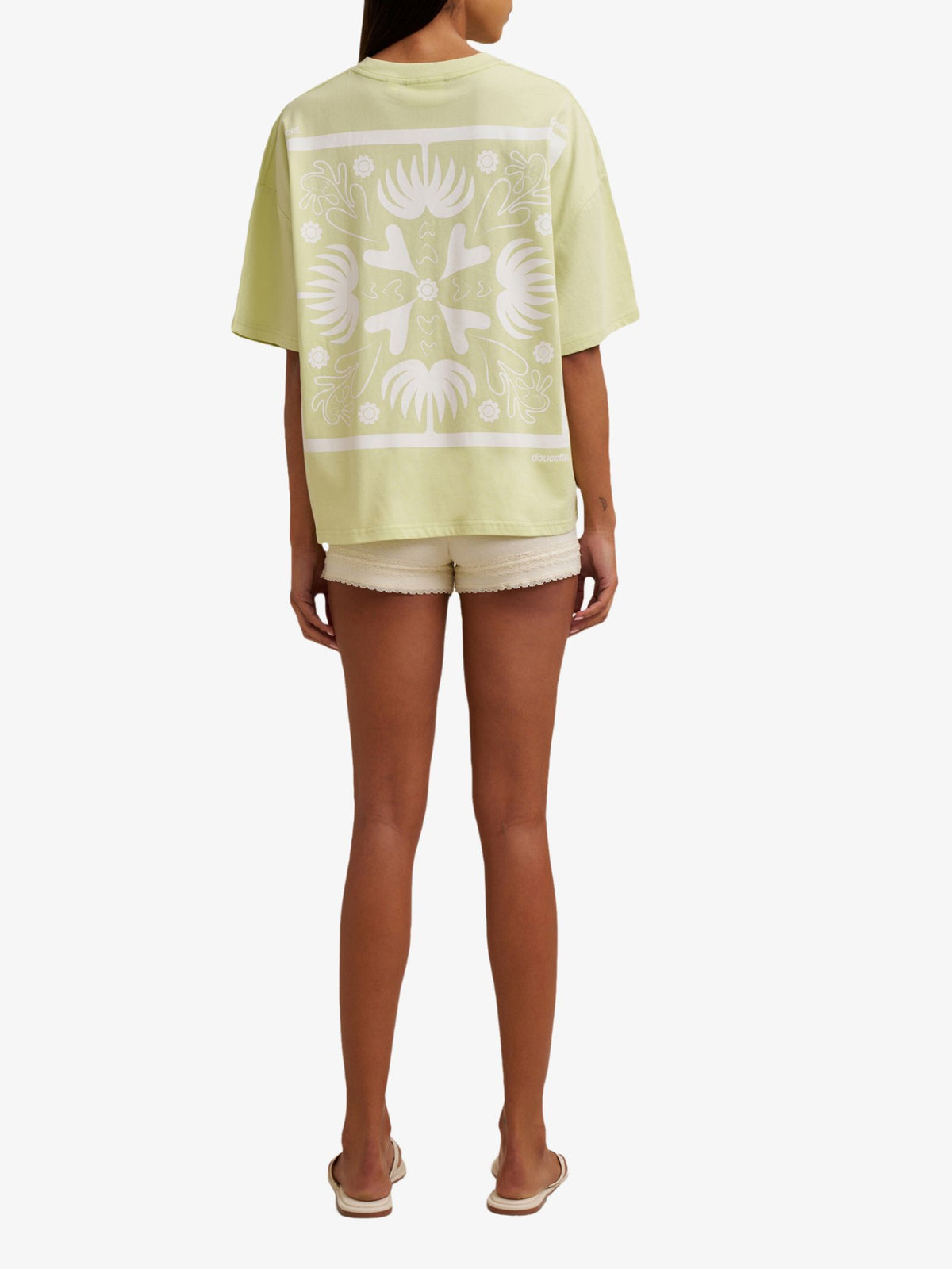 Doucette Unisex Lime Lover Compact Tee | Lime Green