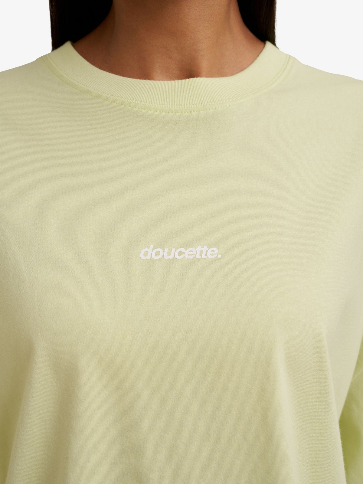 Doucette Unisex Lime Lover Compact Tee | Lime Green