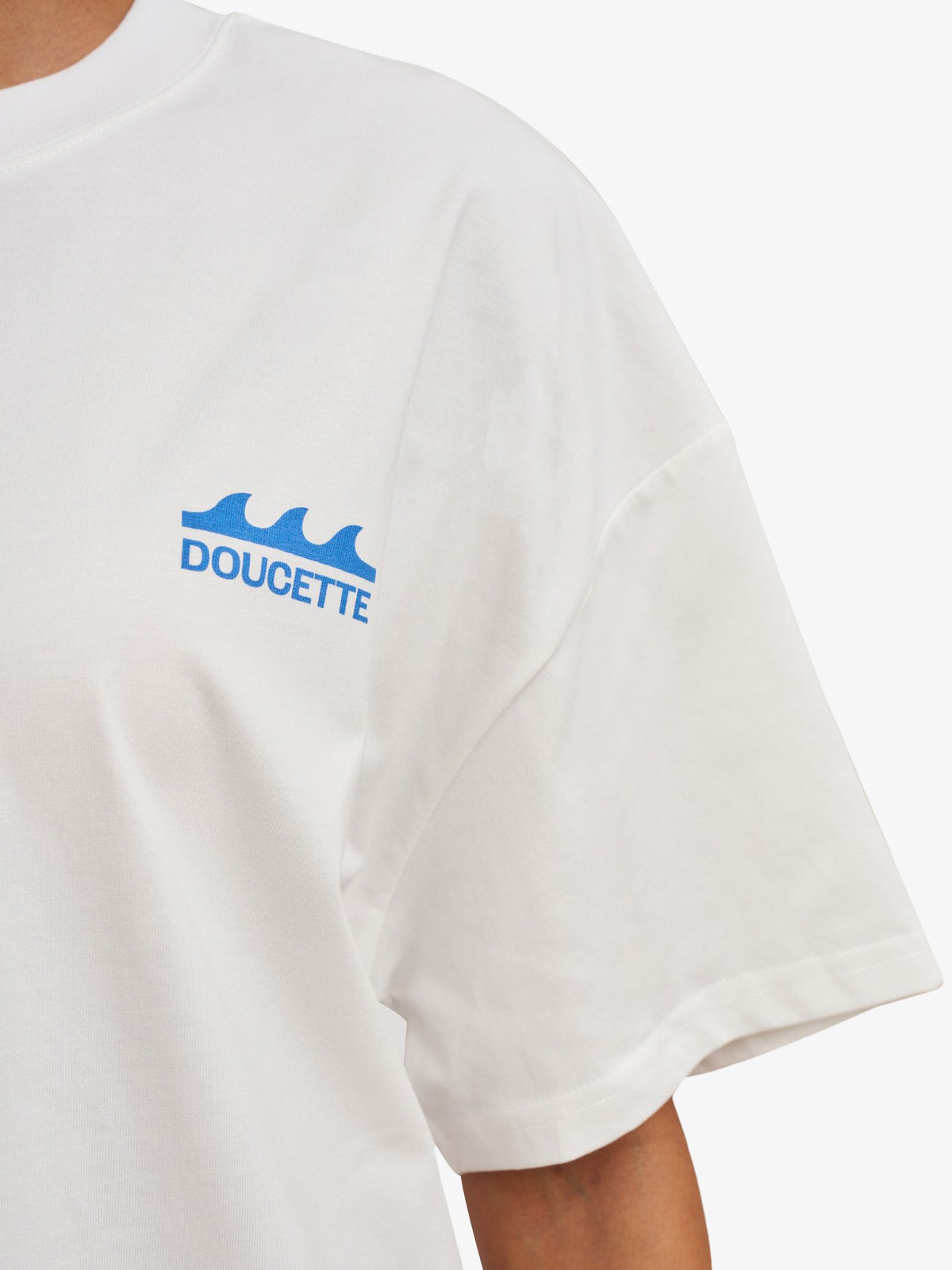 Doucette Unisex Swell Box Tee | Ivory