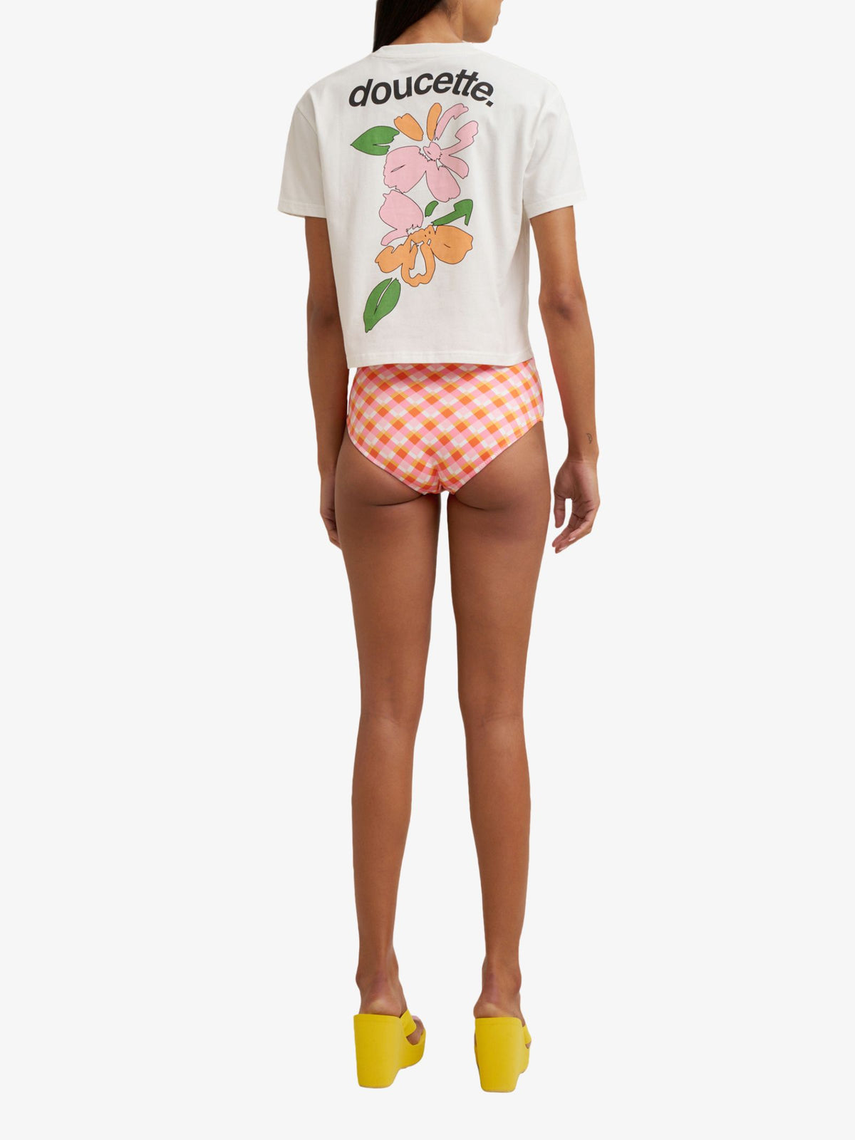 Doucette Flora Baby Tee | Ivory