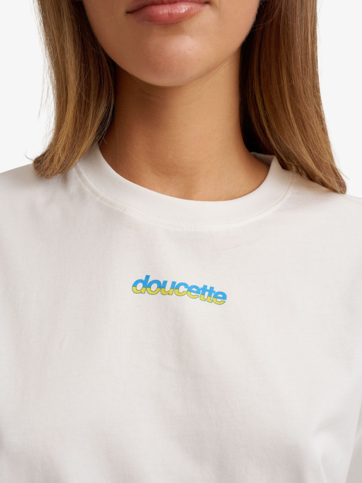 Doucette Unisex Butterfly Compact Tee | Ivory
