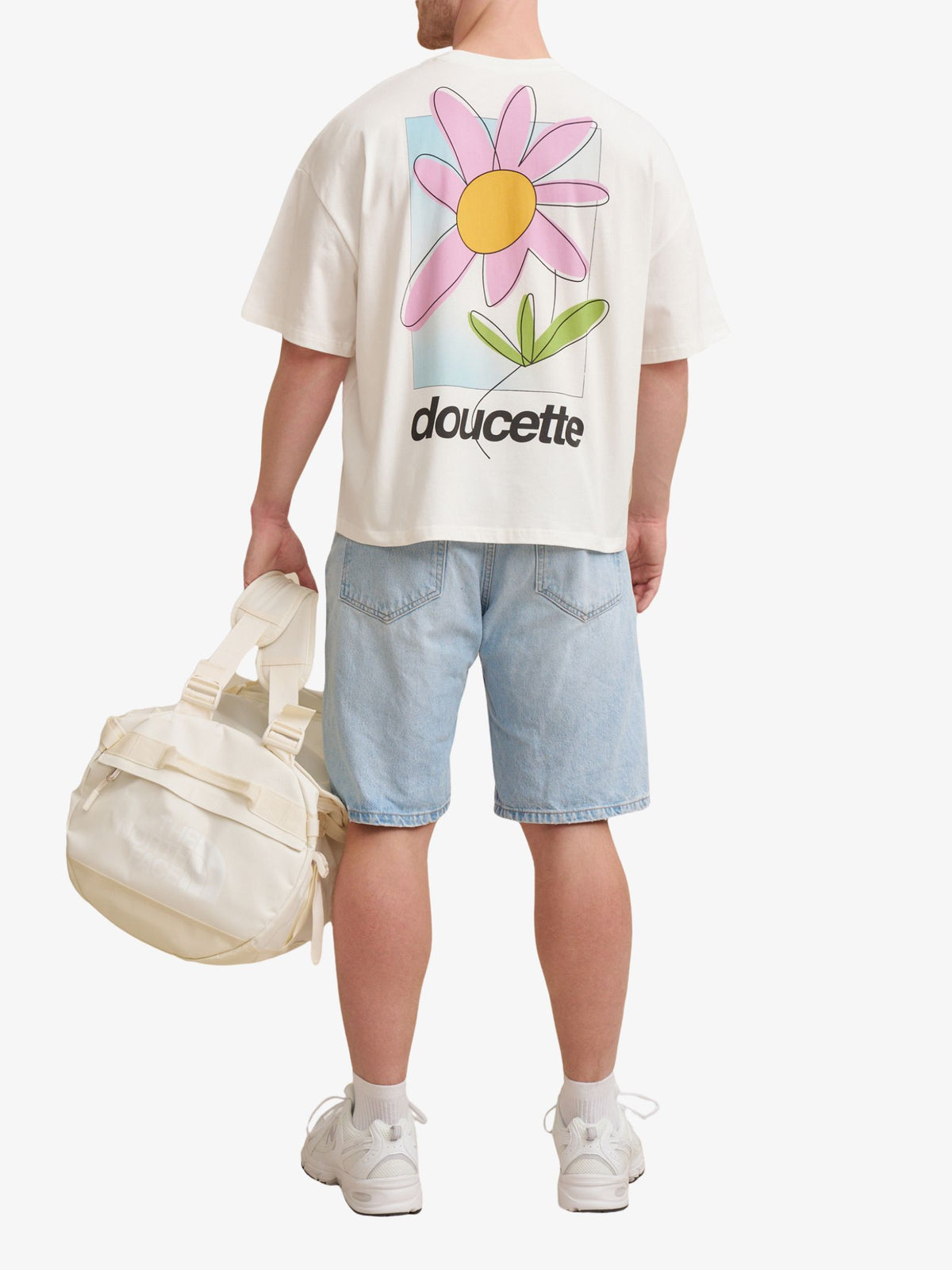 Doucette Unisex Daisy Compact Tee | Ivory
