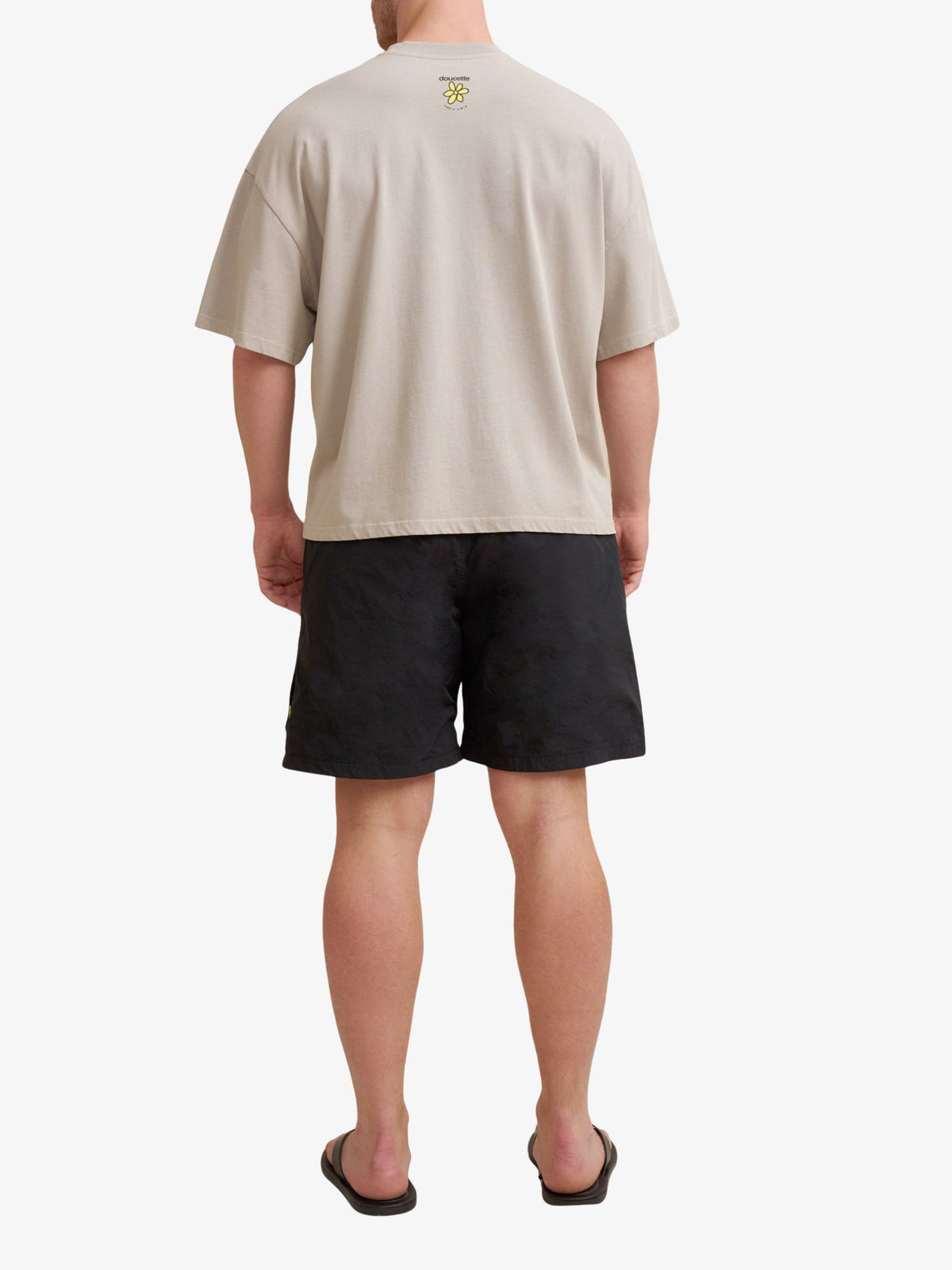 Doucette Unisex Wildflower Compact Tee | Washed Grey