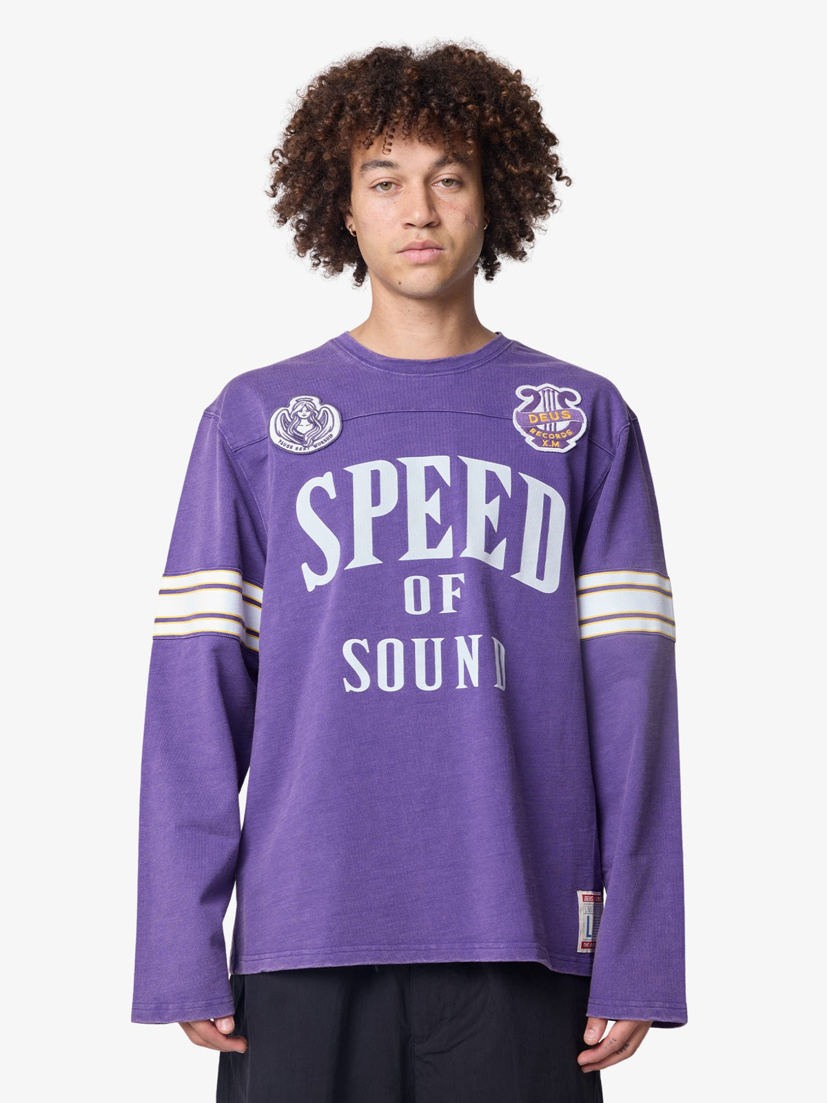 Deus Eight Track Jersey | Violet Indigo