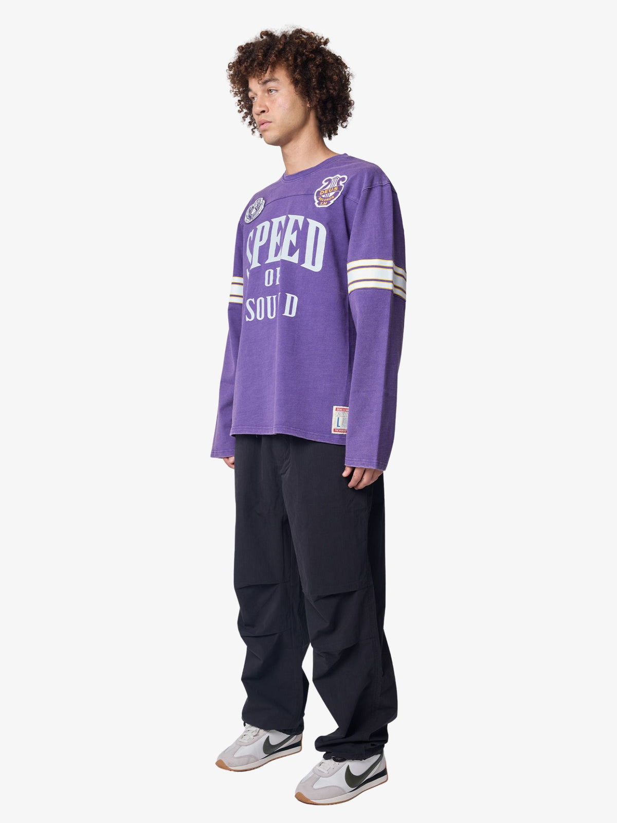 Deus Eight Track Jersey | Violet Indigo