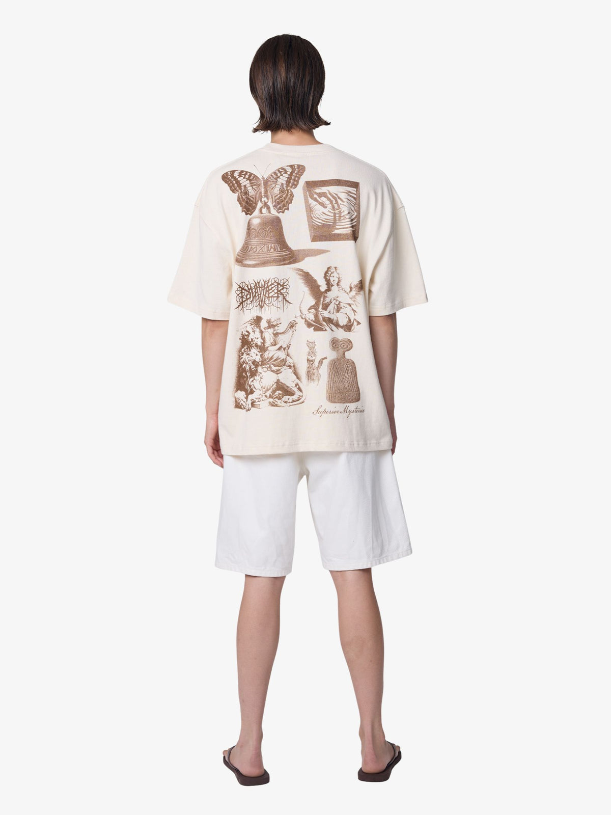 Deus Invocation Tee | Dirty White