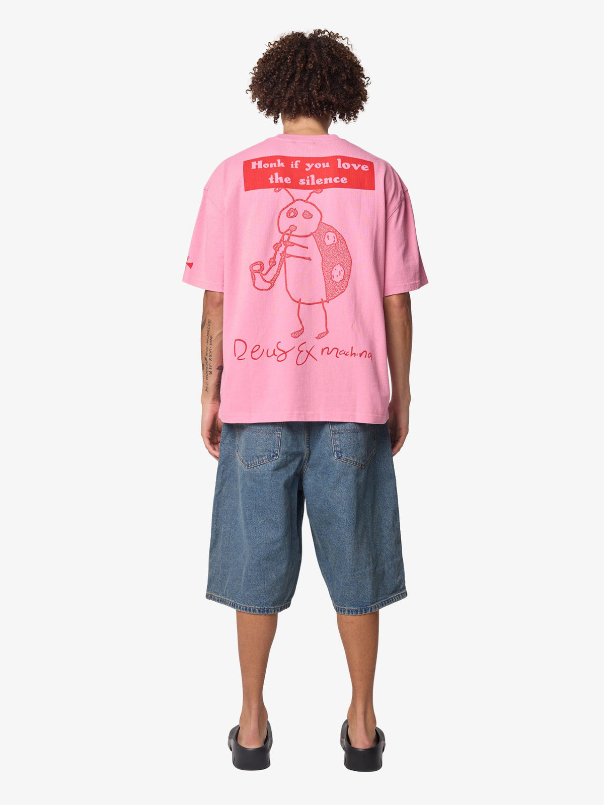 Deus Noise Complaint Tee | Prism Pink