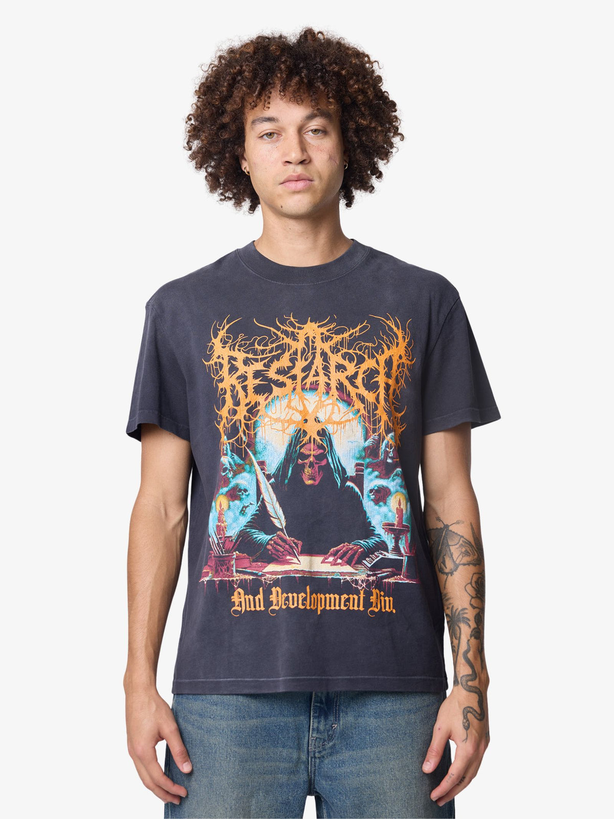 Deus R&D Tee | Anthracite