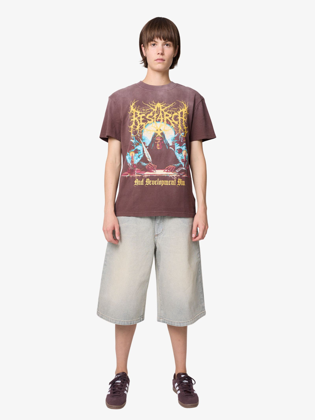 Deus R&D Tee | Chocolate Brown