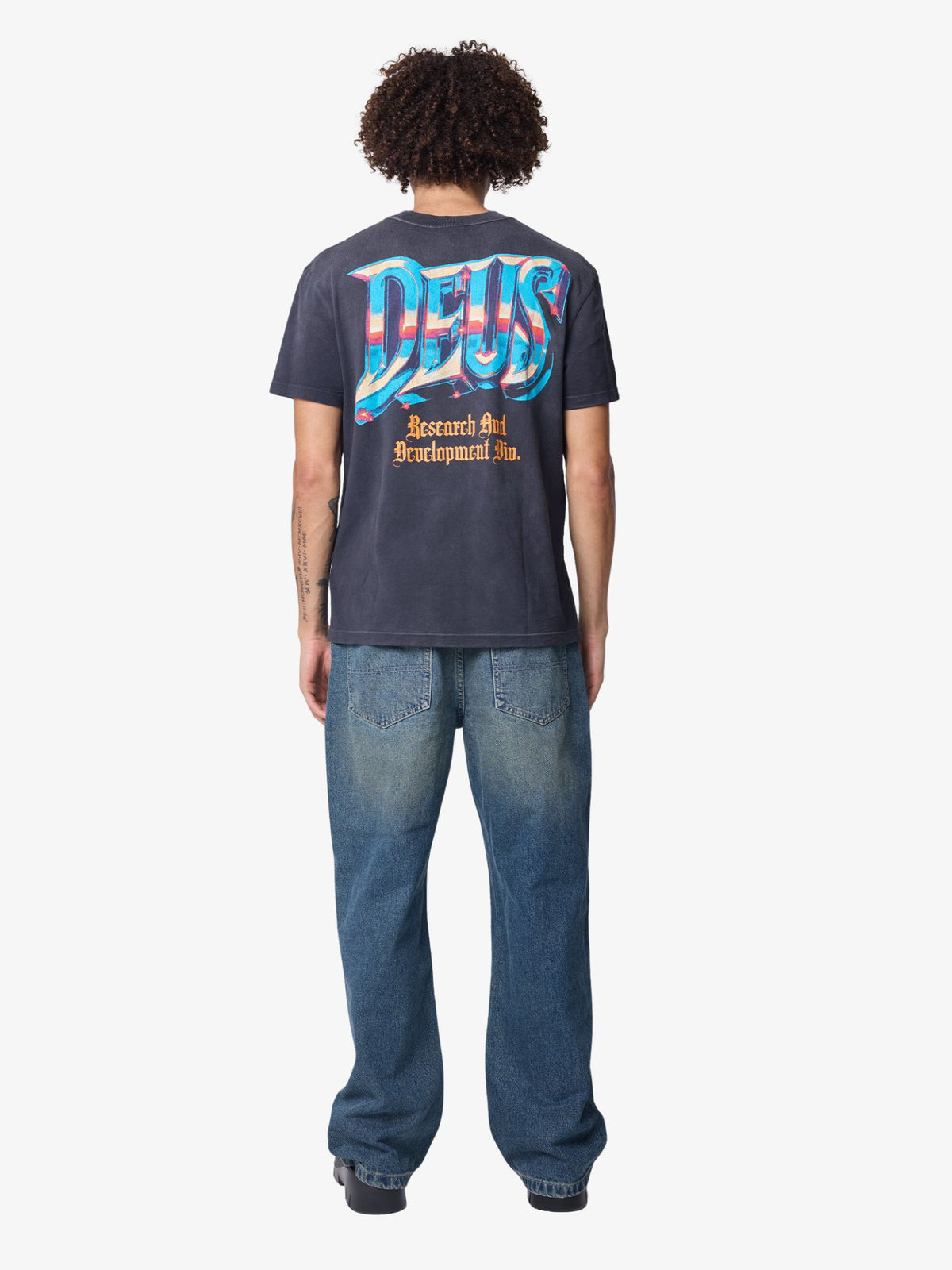 Deus R&D Tee | Anthracite