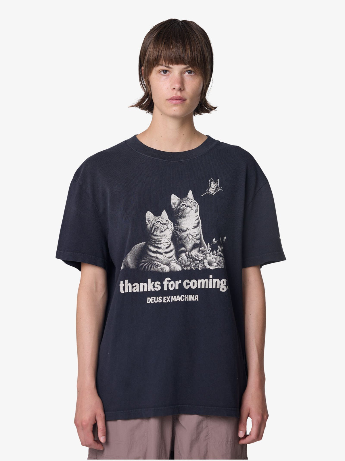 Deus Ostinato Tee | Anthracite