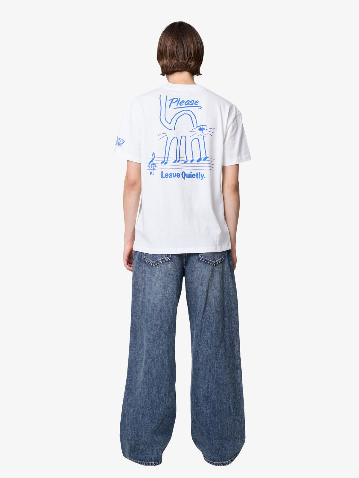 Deus Ostinato Tee | Blue Print/Vintage White